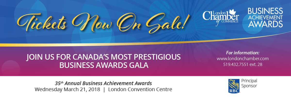 London Business Achievement Awards Promotional Image