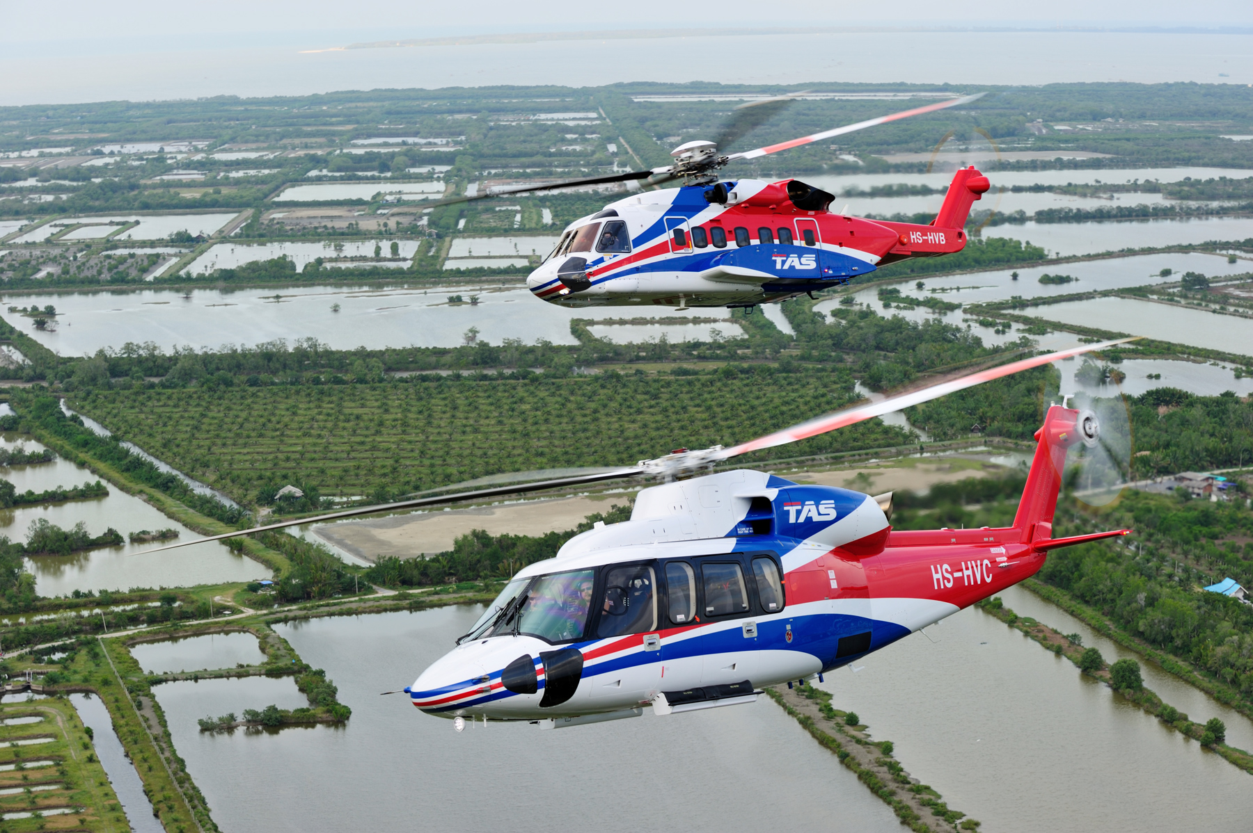 Sikorsky S-92 and Sikorsky S-76D