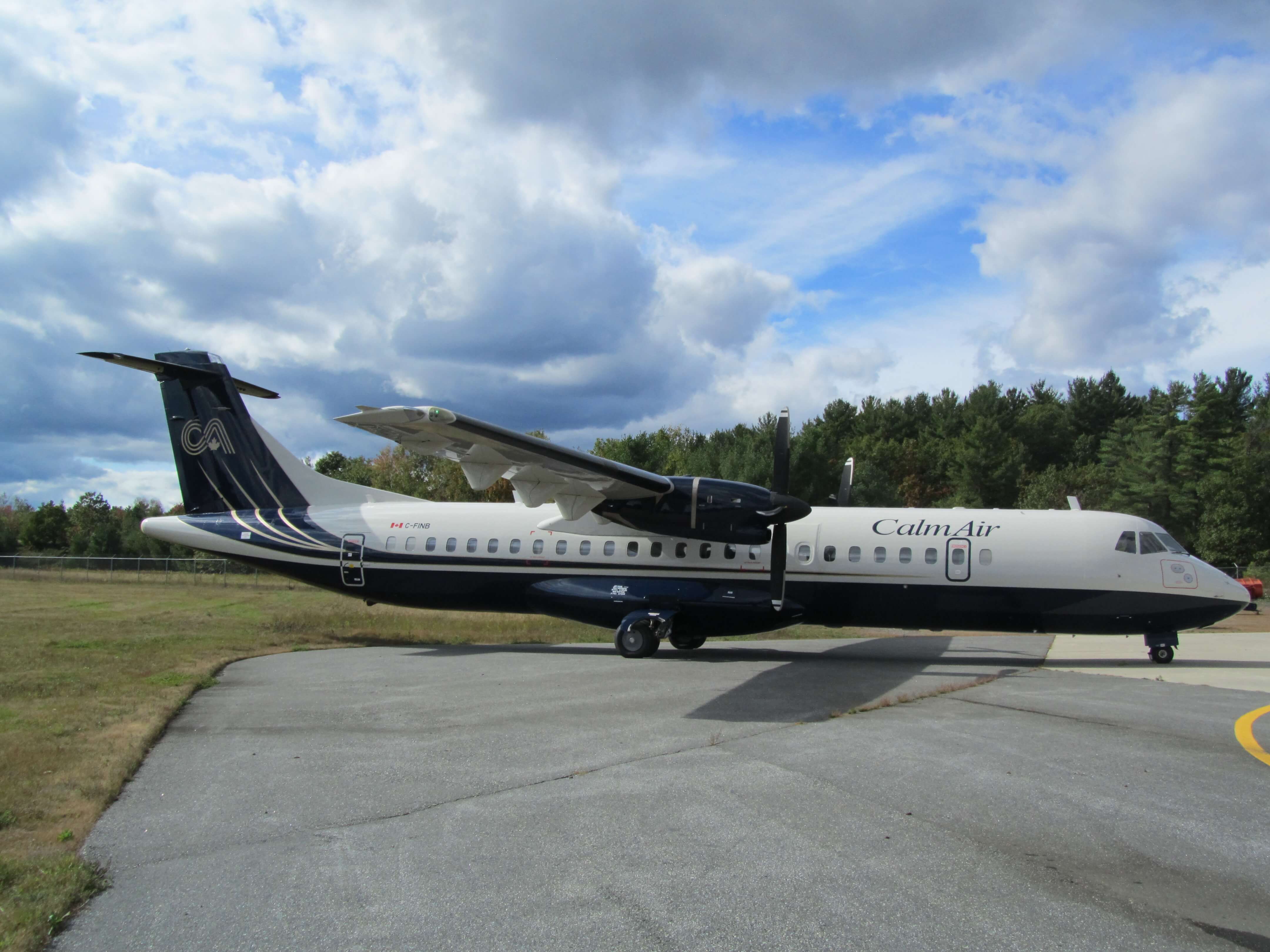 Calm Air ATR-72 200 Aircraft on Runway