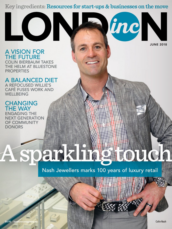 London Inc. Magazine - June Cover - Enterprise Column featuring WinAir - Aviation Management Software