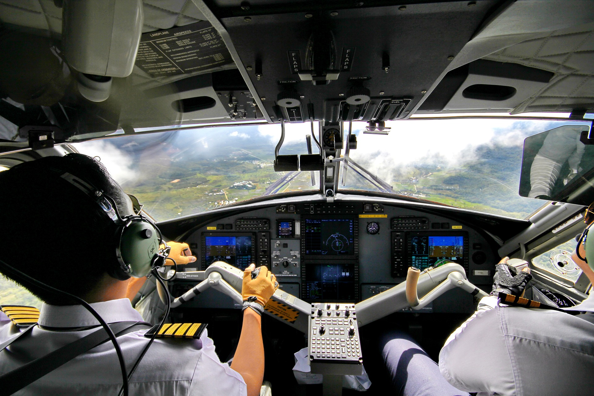 Viking Air DHC-6 Series 400 Twin Otter Aircraft Cockpit