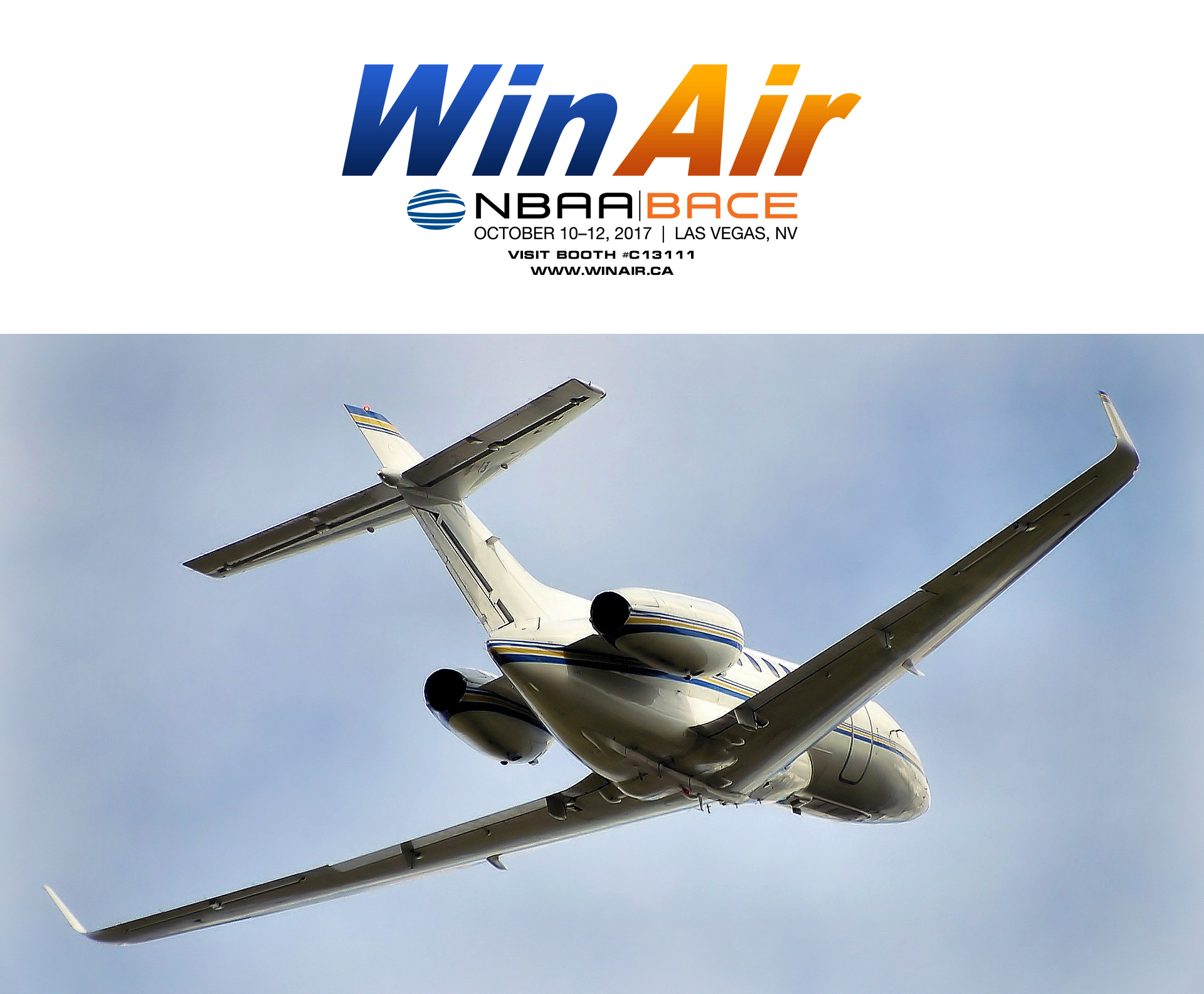 WinAir NBAA 2017 Booth C13111 promotional image