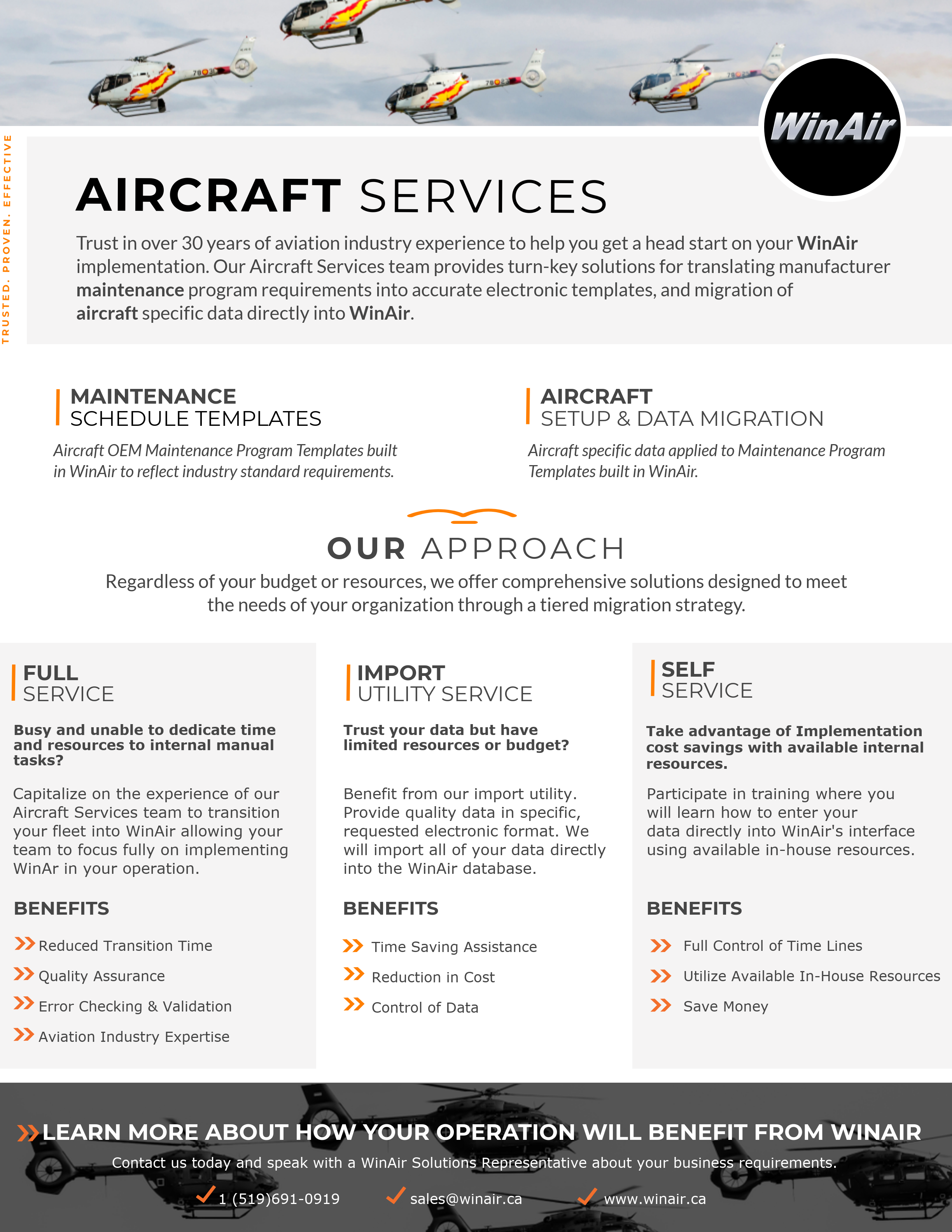 WinAir - Production System and Terminology - MRO Invoicing in WinAir