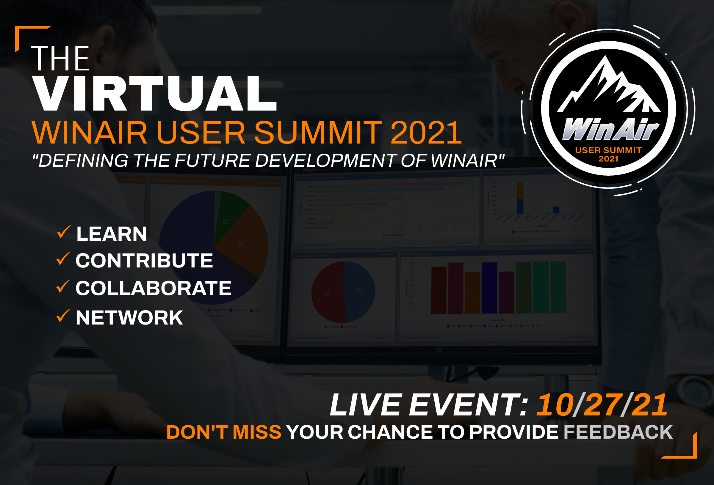 The Virtual WinAir User Summit 2021 - Press Release Image